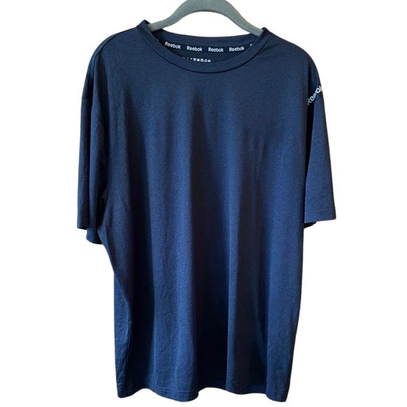 Reebok Men’s Black Athletic Short Sleeve Tee XL - Picture 1 of 4